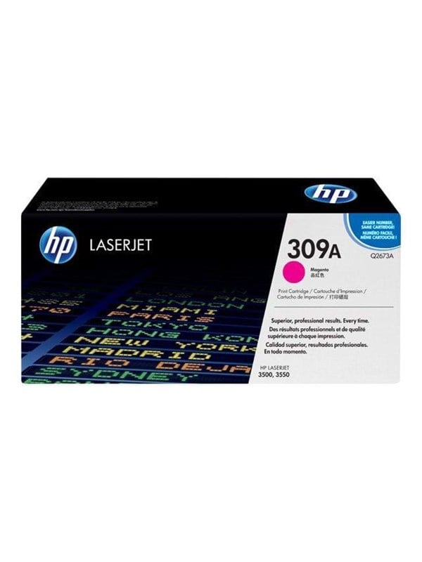 HP HP 309A Tonerkassette Magenta Q2673A Modsvarer: N/A