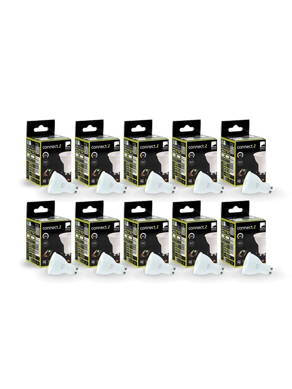 EGLO CONNECT.Z GU10 opal SMART pære M/TUNABLE WHITE - 10 pak