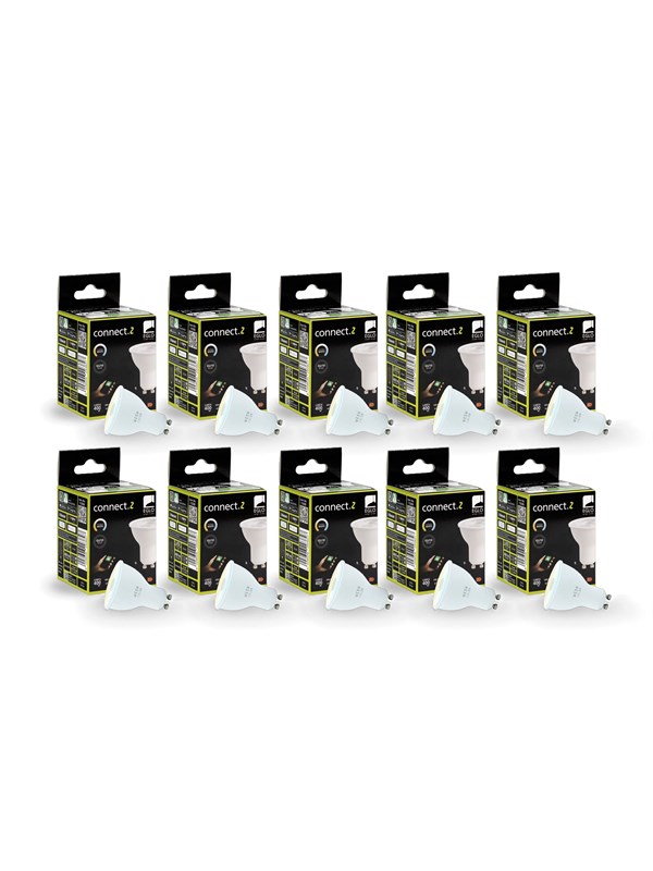 EGLO CONNECT.Z GU10 opal SMART pære M/TUNABLE WHITE - 10 pak