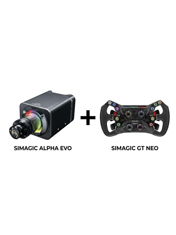 Simagic Alpha Evo Sport (9nm) + GT NEO - Simracing Bundles