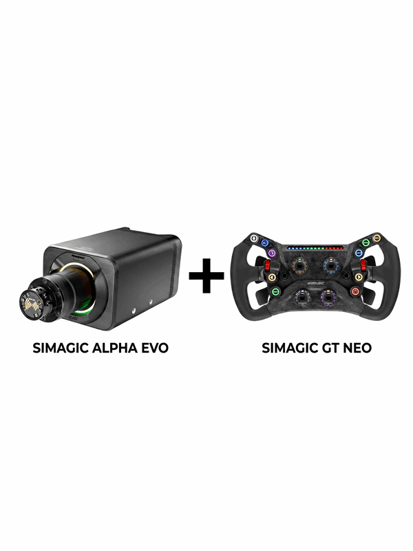 Simagic Alpha Evo Pro (18nm) + GT NEO – Simracing Bundles