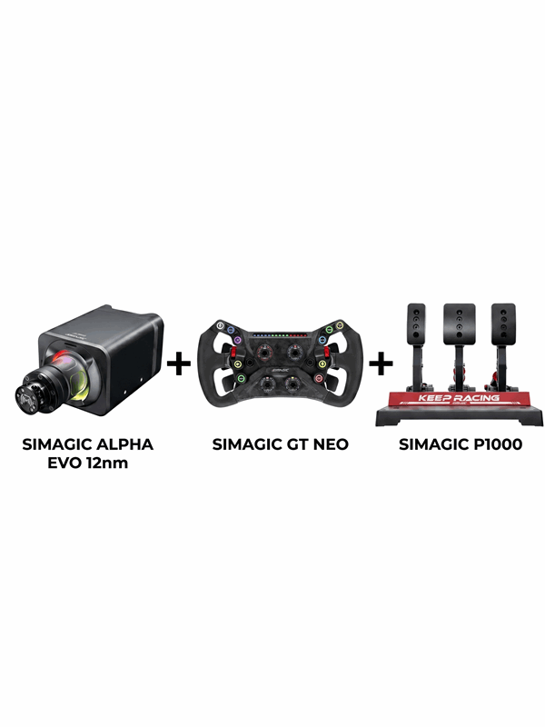 Simagic Alpha Evo 12nm + GT NEO + P1000