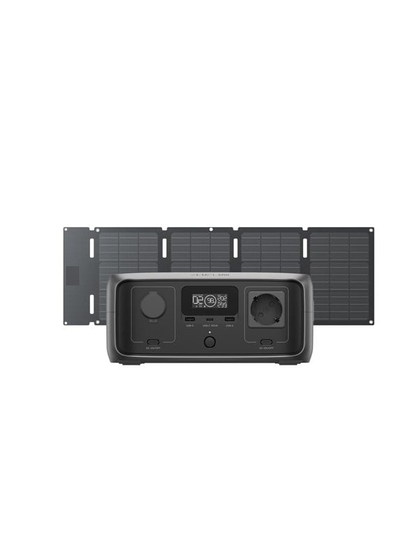 EcoFlow River 3 (UPS 10ms) 245Wh + 45W Solar Panel - Bundle