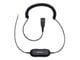 Audio kabel - Jabra 2 m. spiral Smart cord til GN Head - 88011-99