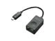 Netværkskabel - Lenovo ThinkPad Ethernet Expansion Cable - Sort - 0.1m - 4X90F84315