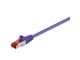Netværkskabel - Pro LAN CAT 6 STP - Lilla - 0.25m - 4040849933424