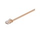 Netværkskabel - Pro LAN CAT 6 UTP Flat - Brun - 10m - 4040849958816