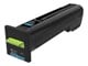 Blæk, Toner & Forbrugsstoffer - Lexmark High performance cyan toner - 82K2XCE
