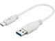 USB kabel - Pro USB-A <-> USB-C - 0.2m - USB 3.0 - Hvid - PUSB3.2G1-AC-WHT-0.2M