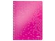 Blokke, Formularer & Notesbøger - Leitz Notesblok  WOW PP A4 linjeret 80 gram 80 ark Pink - 46370023