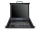 Skærm - 17" StarTech.com Rackmount KVM Console - 8 Ports with 17" LCD Monitor - KVM console - 17" - RKCONS1708K