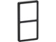 Lauritz Knudsen - LK FUGA Slim 55 Design ramme 2x1 modul, koksgrå - 560D8720
