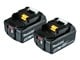Akku & Lader - Makita 18V Batteri BL1850B 5.0AH LI-ION 2stk - 197288-2