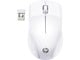 Mus - HP Wireless Mouse 220 (Snow White) - Mus - 3 knapper - Hvid - 7KX12AA#ABB