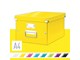 Arkivering & Opbevaring - Leitz Opbevaringsboks Click & Store WOW Medium Gul - 60440016