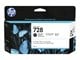 Blæk, Toner & Forbrugsstoffer - HP 728 / 3WX25A Matte Black Ink - 3WX25A