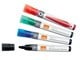 Konference & Præsentation - Nobo whiteboard marker skrå spids 4 mm hurtigttørrende blæk, pakke/4 stk. Assorteret - 1915387