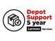 Service & support - Lenovo Depot/Customer Carry-In Upgrade - extended service agreement - 5 years - 5WS0V07063