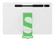 Tablet - Covers & Cases - Samsung Galaxy Tab S8 Strap Cover - White - EF-GX700CWEGWW