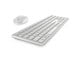 Tastatur - Dell Pro Keyboard and Mouse - KM5221W - Tastatur & Mus sæt - Nordisk - Hvid - KM5221W-WH-NOR