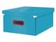 Arkivering & Opbevaring - Leitz Click & Store Cosy stor opbevaringsboks Rolig blå - 53490061