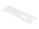 Tastatur - HP Pavilion 600 - Tastatur - Engelsk - Hvid - 4CF02AA#ABB