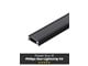 Smart Home - Light Solutions Aluminum profile - Model S for Philips Hue and WiZ - Black - 5714255008067