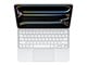 Tastatur - Apple Magic Keyboard for iPad Pro 13‑inch (M4) - US English - White - Tastatur & Folio sæt - Amerikansk engelsk - Hvid - MWR43LB/A