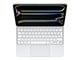 Tastatur - Apple Magic Keyboard for iPad Pro 13" M5 | M4 - Danish - White - Tastatur & Folio sæt - Dansk - Hvid - MWR43DK/A