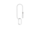 Actionkamera tilbehør - Insta360 GO 3/GO 3S Magnet Pendant Safety Cord - White - CINSBATK