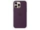 Mobil - Covers & Cases - Apple iPhone 16 Pro Max Silicone Case with MagSafe - Plum - MYYW3ZM/A