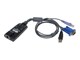 Repeater, boostere, bridges & transceiver - Tripp Lite USB Server Interface Unit Virtual Media & CAC B064 Cat5 KVM TAA - KVM / USB extender - TAA Compliant - B055-001-UV2CAC
