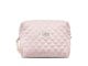 Anden personlig pleje - Karen Stor toilettaske i rosa-ternet småblomstret quilt - 10073-35