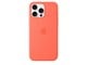 Mobil - Covers & Cases - Apple iPhone 16 Pro Max Silicone Case with MagSafe - Tangerine - MDGX4ZM/A