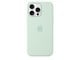 Mobil - Covers & Cases - Apple iPhone 16 Pro Max Silicone Case with MagSafe - Aquamarine - MDGY4ZM/A