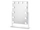 Makeupspejl - UNIQ New York Mega Makeup Mirror with 12 LED lights - White - 7275