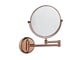 Makeupspejl - UNIQ Wall Mirror with 10x Magnification in Rose Gold - 7023-2