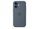 Mobil - Covers & Cases - Apple iPhone 17 Silicone Case with MagSafe - Anchor Blue - MGEW4ZM/A
