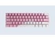 Tastatur - Wooting Magnetic Waves ANSI Keycaps - Blossom Pink edition - Keycaps - Amerikansk engelsk - Pink - KC2-US2-MGW-PK01