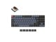 Tastatur - Keychron K1 Pro QMK/VIA Wireless RGB Hot Swap Low Profile Brown - Gaming Tastatur - Uden Numpad - Nordisk - Sort - K1P-H3P-BO