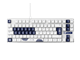 Tastatur - Pulsar PCMK 3 HE TKL (Bruce Lee 85th edition) - Gaming Tastatur - Uden Numpad - Tysk - Hvid - PCMK3HE833