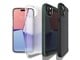 Spigen Crystal Hybrid, matte black - iPhone 15 Plu