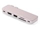 Dockingstation - Satechi Snap Hub - docking station - USB-C 3.2 Gen 1 x 2 - HDMI - ST-HUSNP