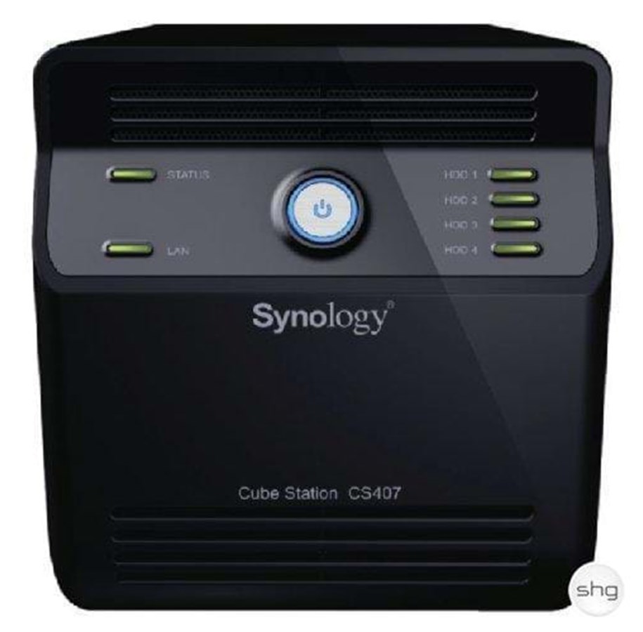 NAS-Server - Synology CS-407 4-bay Cube Station Value - NAS-Server - CS-407