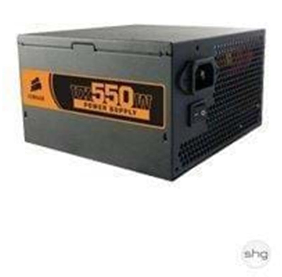 Strømforsyning - Corsair VX550 Strømforsyning - 550 Watt - 120 mm - 80 Plus White certified - CMPSU-550VXEU