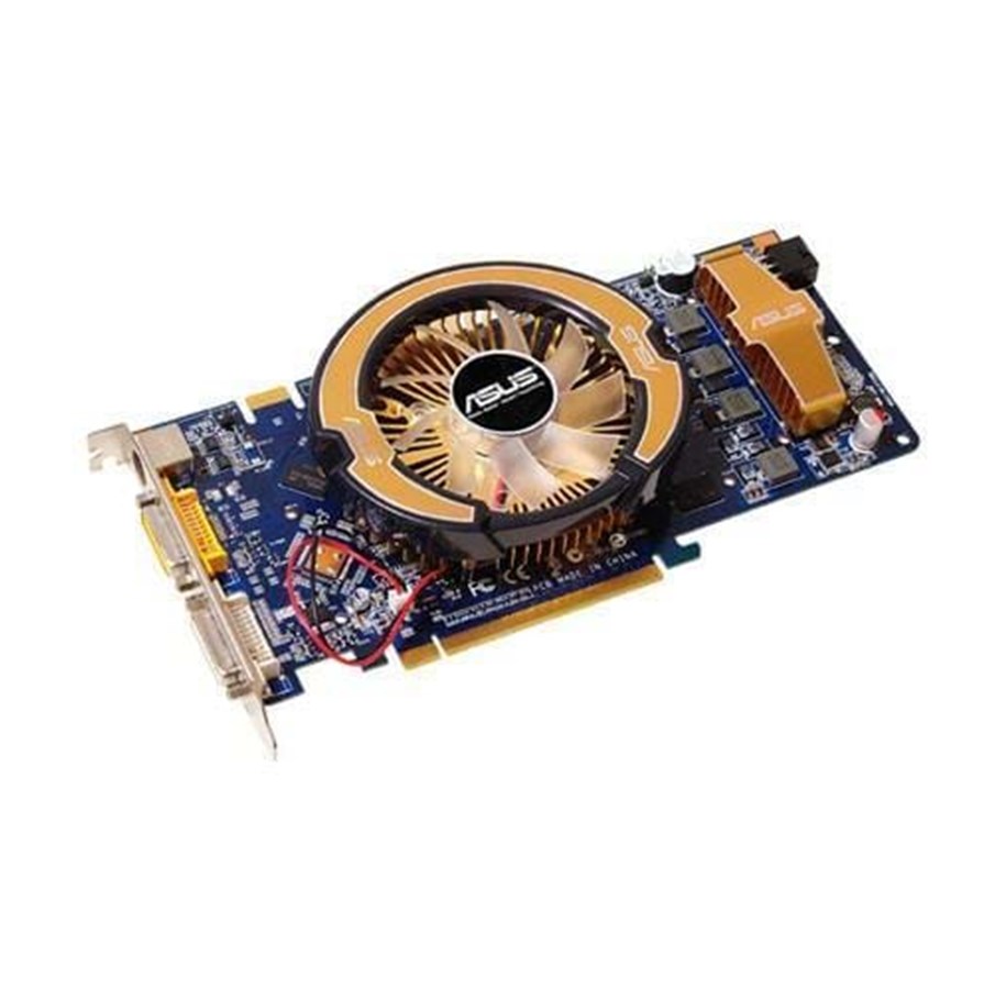 Grafikkort - ASUS GeForce 9800 GT - 512GB GDDR3 RAM - Grafikkort - 90-C3CGQ0-J0UAY00T