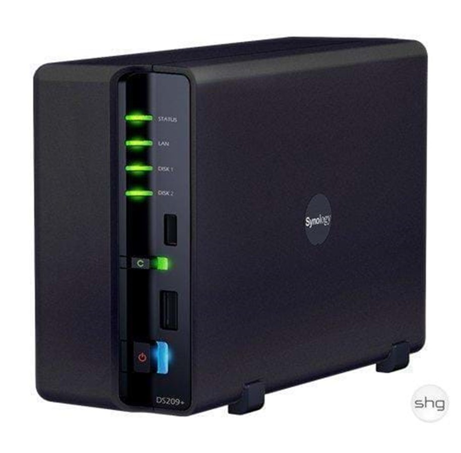 NAS-Server - Synology DS-209+II Disk Station - NAS-Server - DS209+II