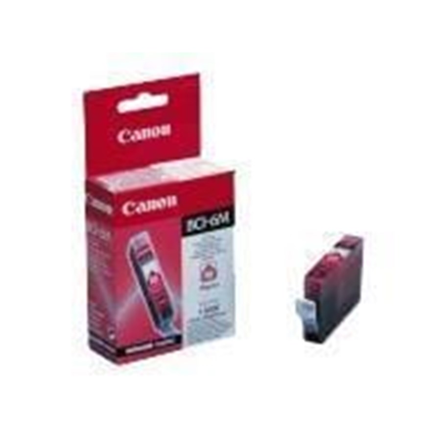Blæk, Toner & Forbrugsstoffer - Canon BCI-6M Ink - Blækpatron Magenta - 4707A014