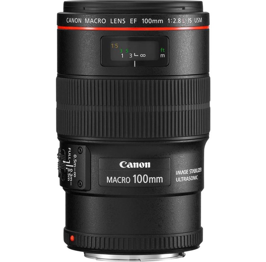 Objektiv - Canon EF 100mm f/2.8L Macro IS USM - 3554B005