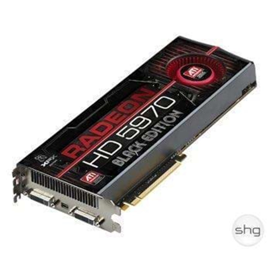 Grafikkort - XFX Radeon HD 5970 Black - 2GB GDDR5 RAM - Grafikkort - HD-597A-CNB9